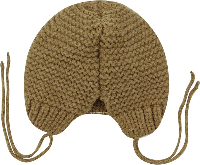 MINGSEECESS Kids Knitted Beanie Hat Cute Frog Cartoon Winter Warmer Cap with Big Eyes for Baby Boys Girls - Image 4